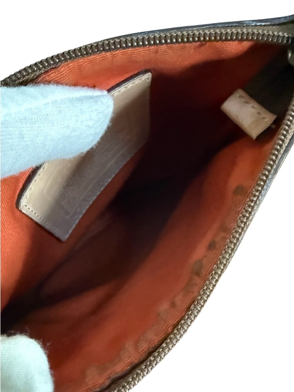 Authentic Coach Signature Canvas Crossbody Bag in Khaki/Tan - Picture 12 of 12